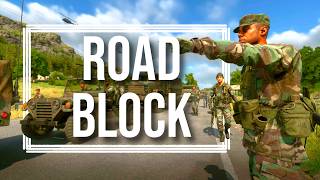 Stopping an Entire Army With Roadblocks… This Got Brutal | Arma Reforger