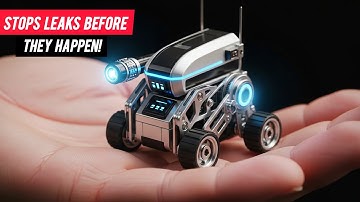 Japan’s Tiny Pipe Repair Robot – Stops Leaks Before They Happen! | Smart Home Breakthrough