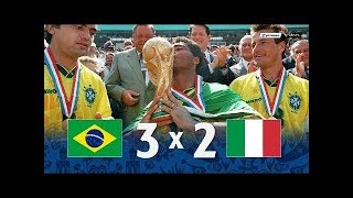 🔥 Бразилия - Италия 0-0 (3-2) - Обзор Матча Финал Чемпионата Мира 17/07/1994 HD 🔥