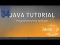 Java Tutorial Programmieren für Anfänger 34 -- Vererbung mit extends