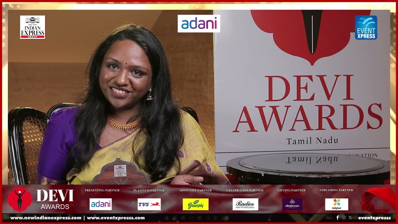 Devi Awards Chennai 2024 winner Thirupurasundari Sevvel on receiving the award