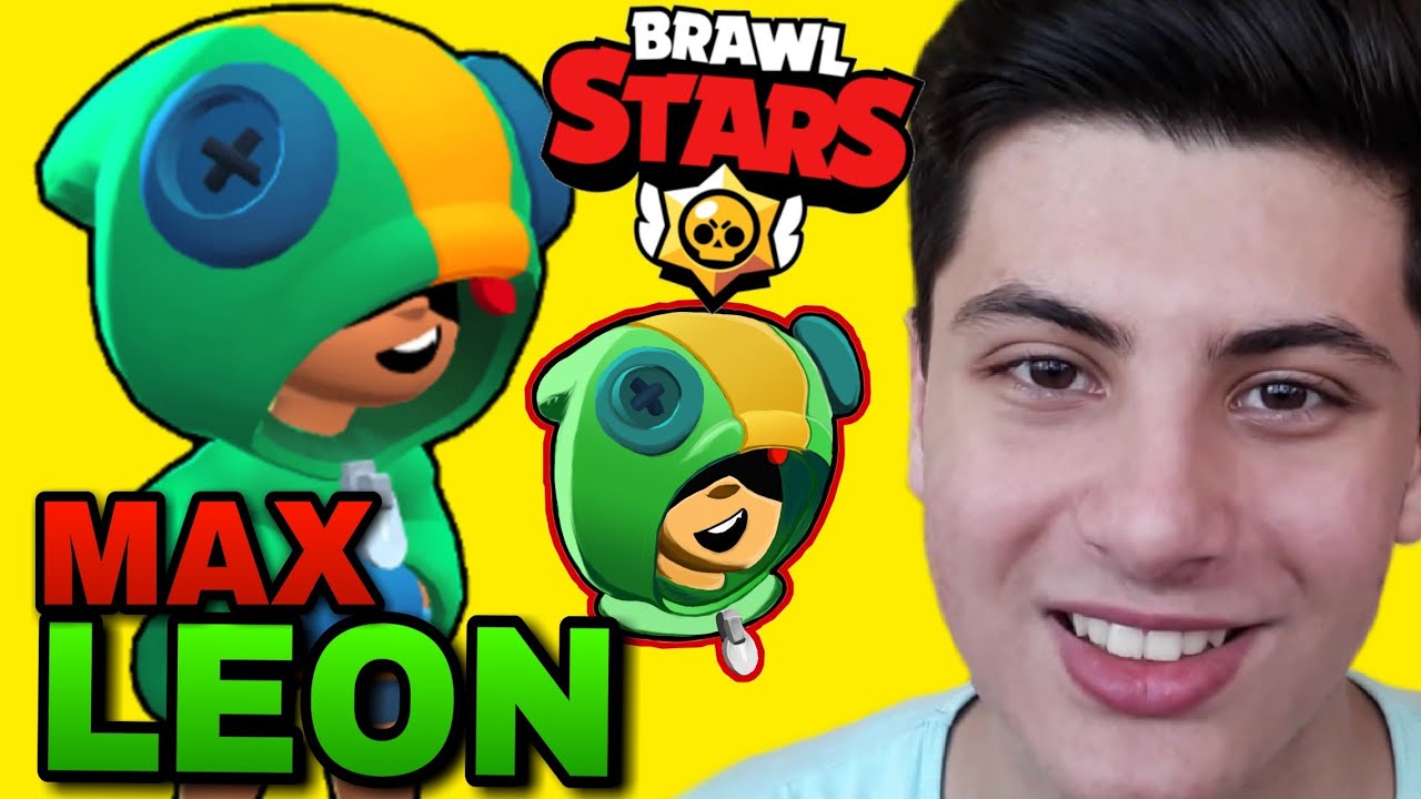 MAX LEON İLƏ OYNADIM! LEON GAMEPLAY - Brawl Stars Azerbaycan - YouTube