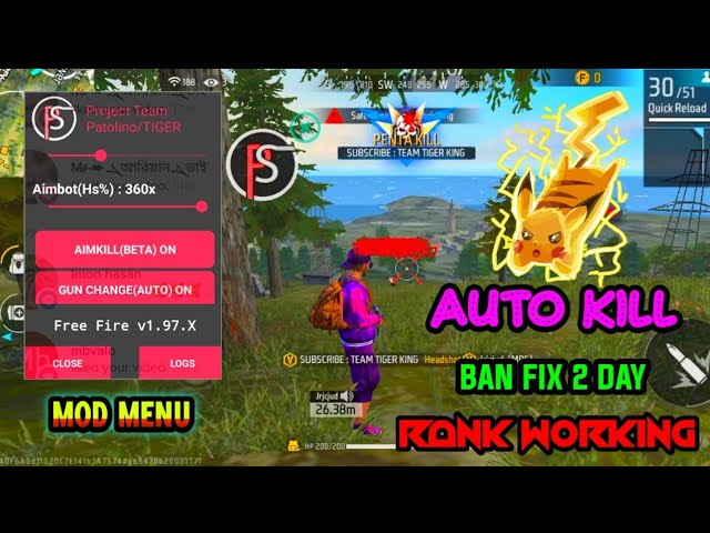 Hướng Dẫn Hack Free Fire Max 2.68.X OB31 IOS ( Menu DL )