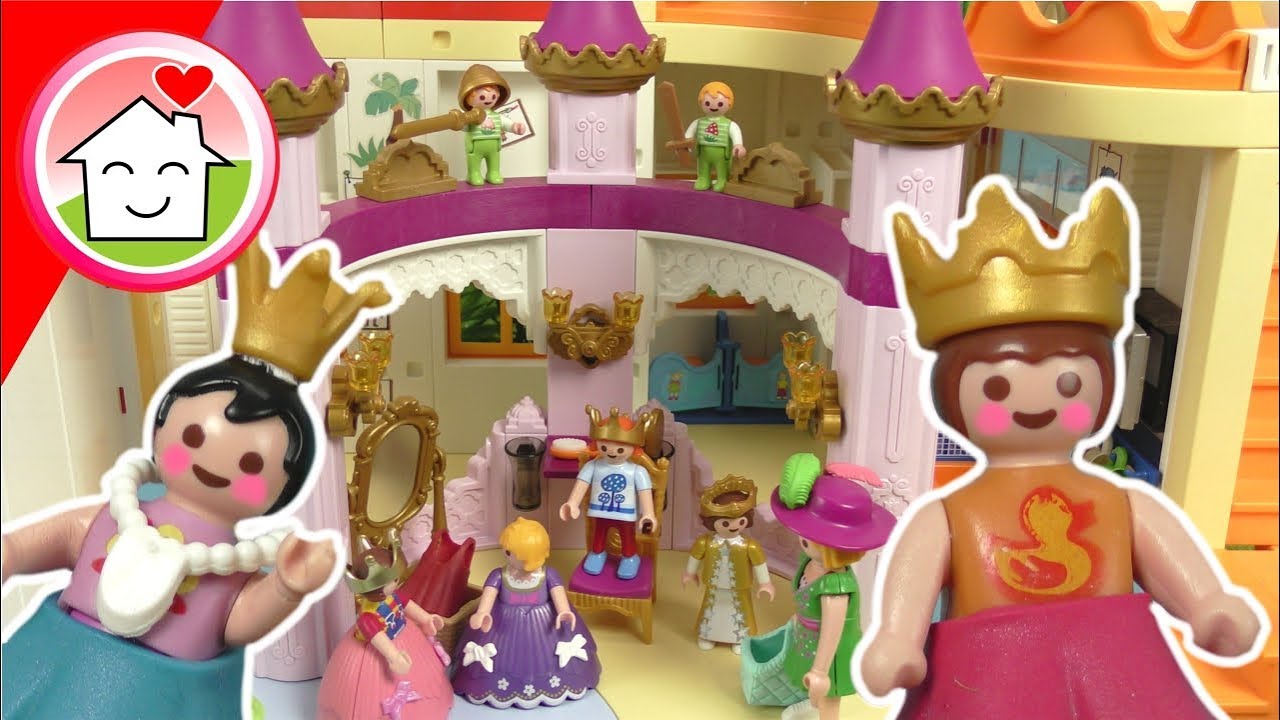 Playmobil Film Familie Hauser - Ein Schloss in der Kita - Video für Kinder