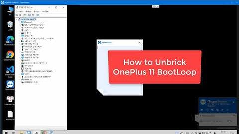 How to Unbrick OnePlus 11 BootLoop - Fastboot Lost