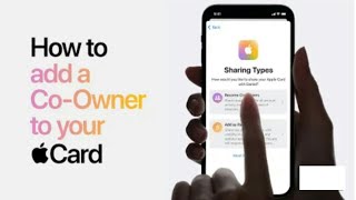 Apple Card - How To Add a Co-Owner screenshot 2