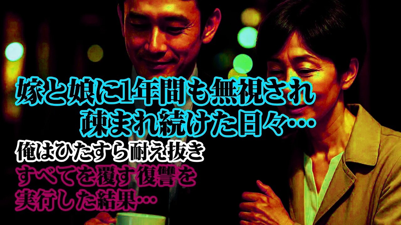【離婚】嫁と娘に1年間も無視され疎まれ続けた日々…俺はひたすら耐え抜き、老後を前にすべてを覆す復讐を実行した結果…【シニア恋愛】