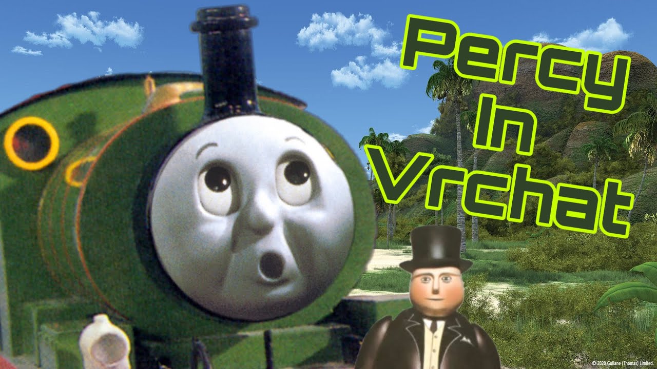 PERCY THE GREEN ENGINE IN VRCHAT - Funny Vr Moments (Thomas and friends)