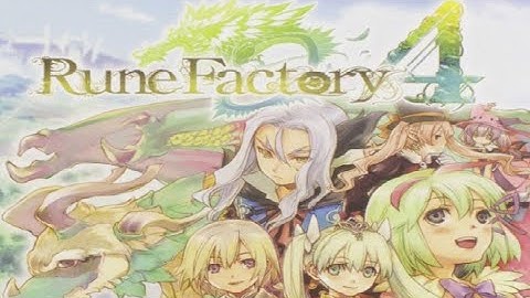 Rune factory 4 special Girl part2 Date Farming and Dungeon Exploration