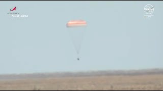 Soyuz MS-24 Crew Lands in Kazakhstan