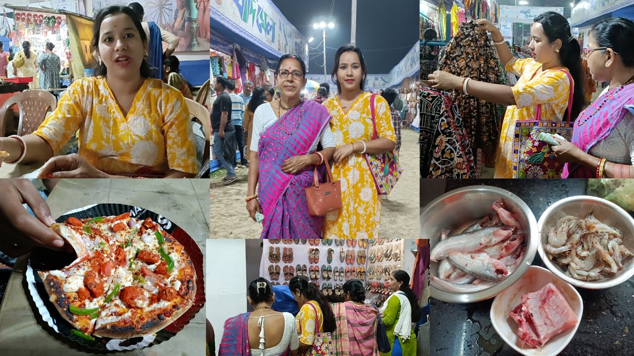 আজও তোমাদের দাদাভাই তিন রকমের মাছ এনে হাজির করেছে 😓🙄সব রান্না করলাম/খাদি মেলায় গিয়ে শপিং করলাম।🛍️