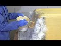 How to laminate large composite fibreglass moulds
