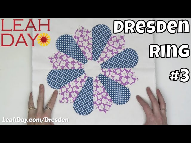 How to Make a Dresden Plate: Part 2 - HQ Stitch