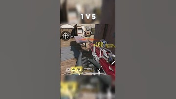 1v5 CLUTCH in CODM 😱 | Unstoppable Comeback #codmshorts #shorts