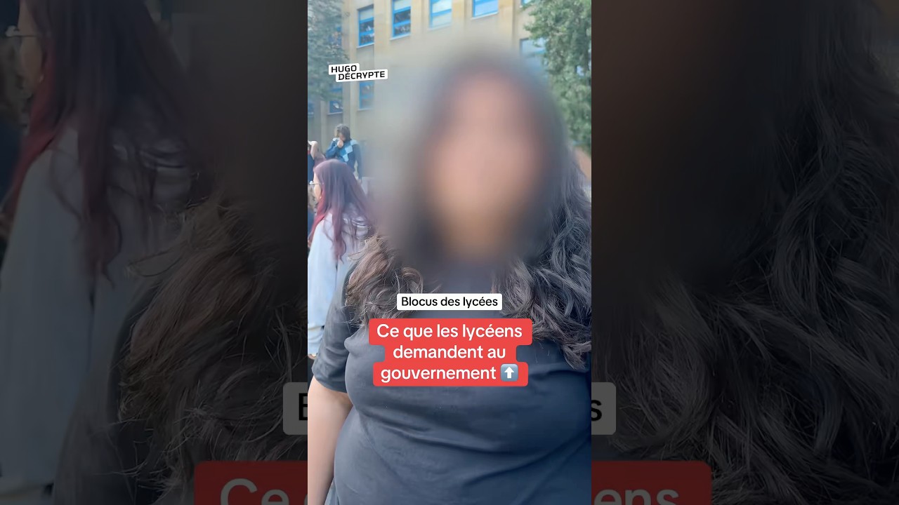 Ce que les lycéens demandent au gouvernement ⬆️