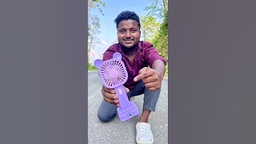 Mini Fan Unboxing And Testing Short Video || #ytshorts #shorts
