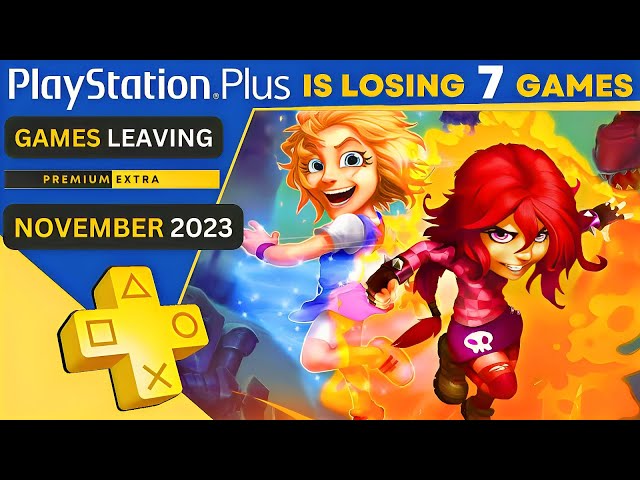 PS Plus Extra and Premium games announced for November 2022 - Meristation