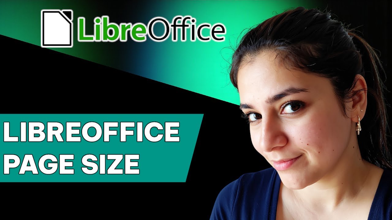 How to Change Page Size in LibreOffice Writer - YouTube