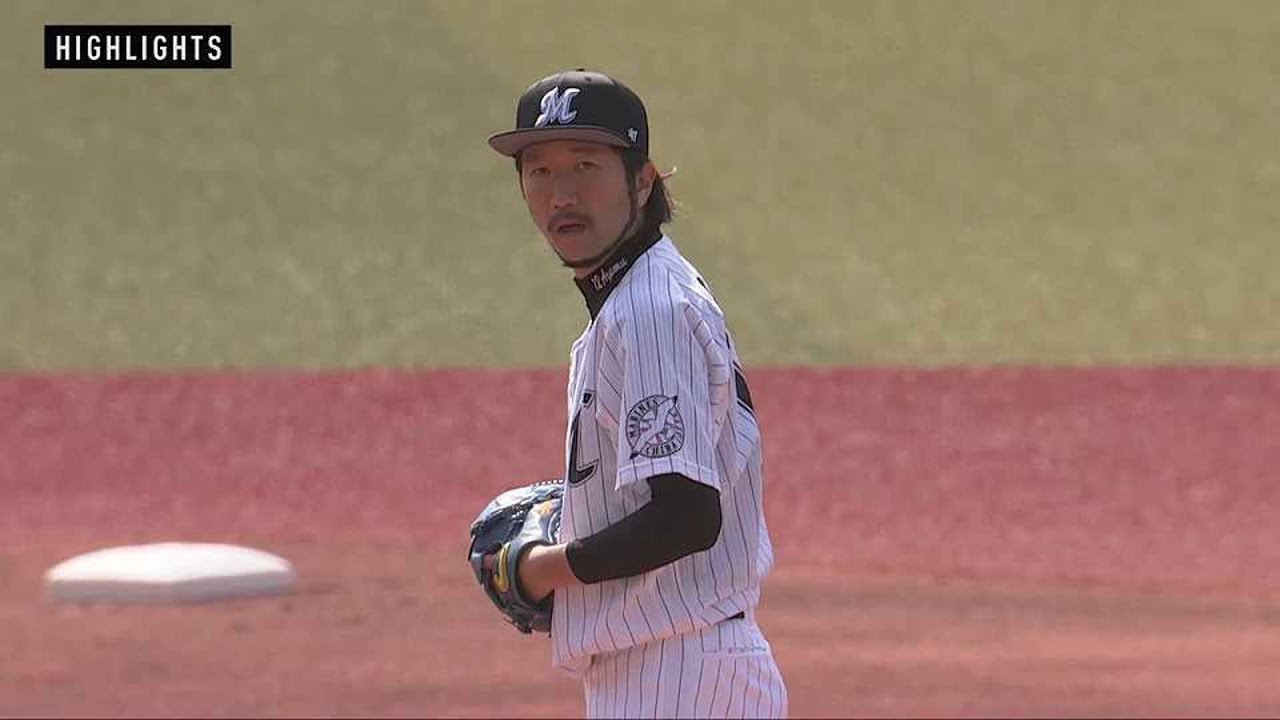開幕投手内定の石川歩は6.2回2失点も 千葉ロッテが広島に惜敗