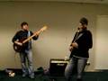 Blackpool bands the valvetronics rehearse at space