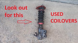 Buying Used Coilovers - Tips to NOT get Tricked