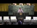 Thione Niang's speech at the United Nations General Assembly