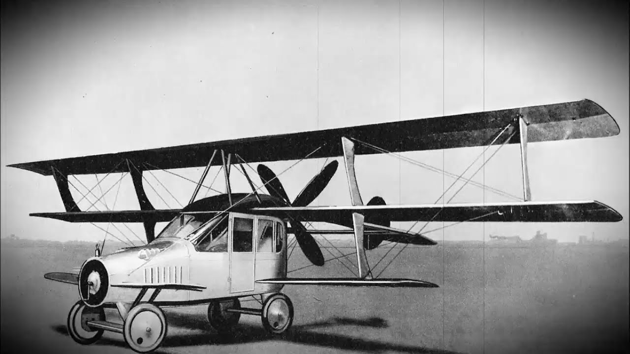 Flying car Curtiss Autoplane 1917: eVTOL news