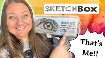 SKETCHBOX APRIL 2023 PREMIUM UNBOXING AND REVIEW | Awesome Art Supply Subscription Box!