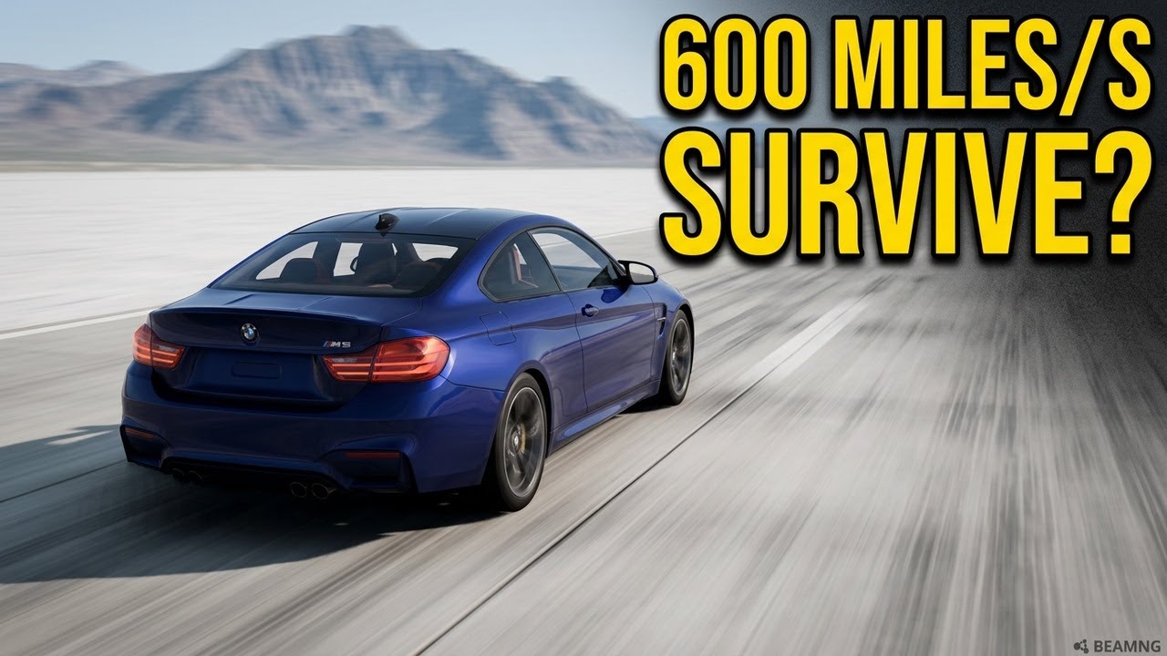 600 miles per second. Who will survive? Drive BeamNG #2.