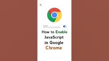 How to Enable JavaScript on Google Chrome ?