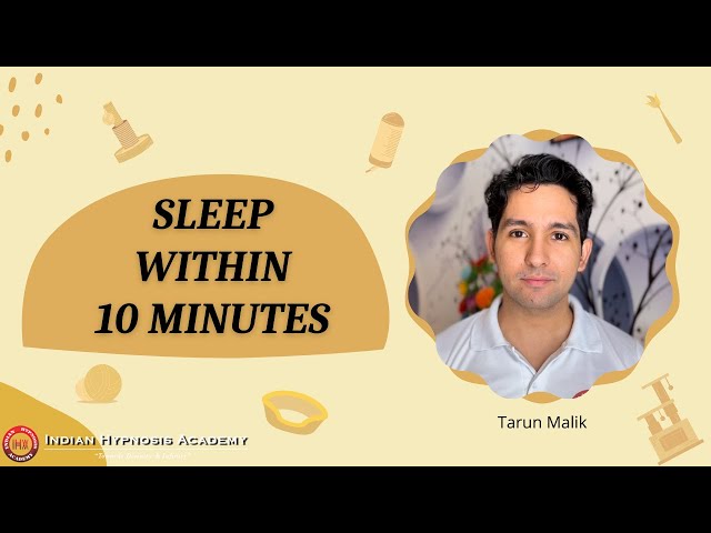 Sleep in 10 Minutes | Sleep Meditation | Tarun Malik