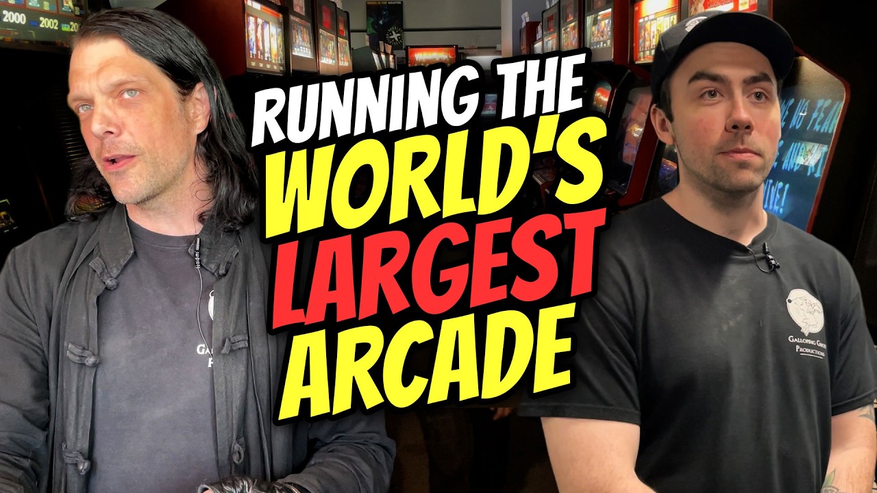 How the World's Largest Arcade Finds Rare Games!