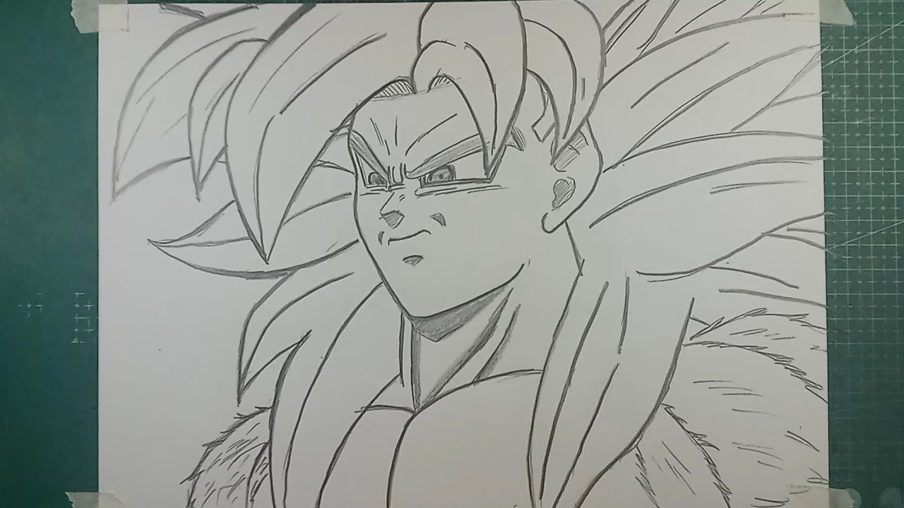 Como Desenhar o GOKU | Dragon Ball | passo a passo 