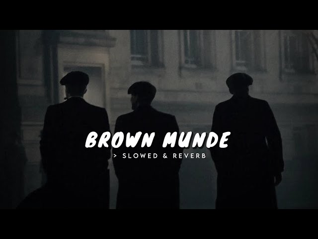 Brown Munde ( Slowed & Reverb ) - Ap Dhillon, Gurinder Gill, Shinda Khalon class=