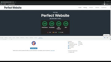 Maximum Score in Lighthouse. The Perfect Website. 100% Highest Score in Lighthouse