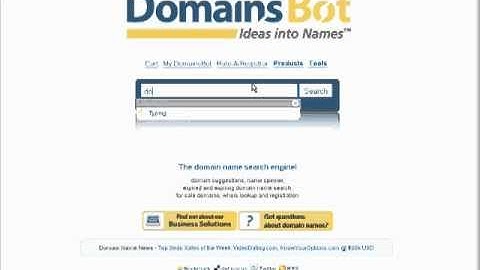 How to Find Keyword Domain Names