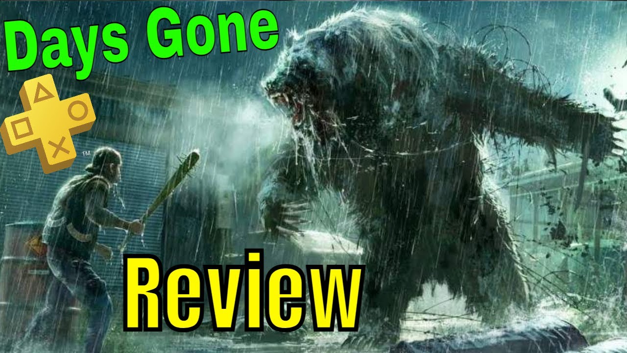 PlayStation Plus Monthly Free Games - Days Gone  - April 2021