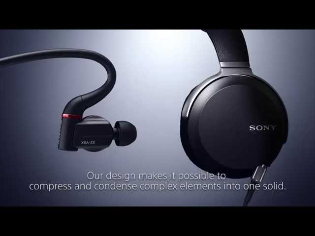 Sony Headphones MDR-Z7 XBA-Z5 Engineer Story Official Video 