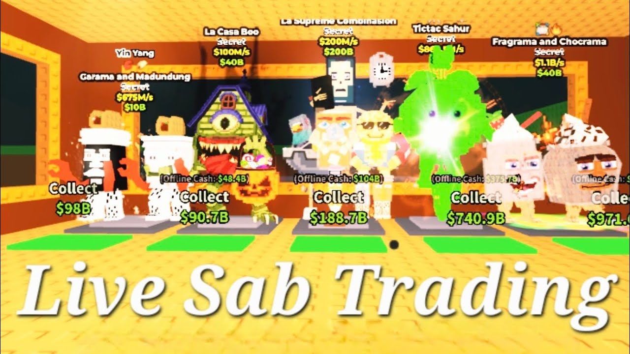 🔴Lf Dragons🔴Live Sab Trading🔴Selling Brainrots(Via Cashapp)🔴