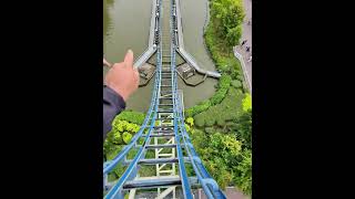 💦 Front Row Splash op Pulsar! | Walibi Belgium Onride Short 🎢🌊