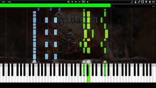 Sabaton - Bismarck Synthesia Piano Tutorial (midi) //Lemonzze