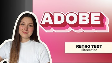 How to create a retro text effect using the appearance panel in Illustrator