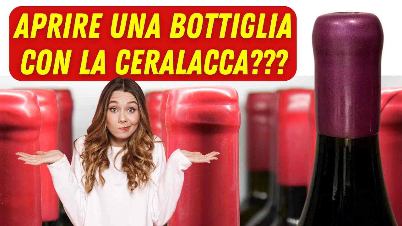 Con Tappo a Ve Aperto Bottiglia Del Vino Rosso Fotografia Stock
