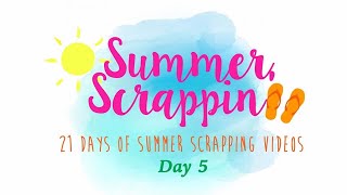Summer Scrappin’ 2019 Series - Calen’s Summer Reading! (9x12 layout)