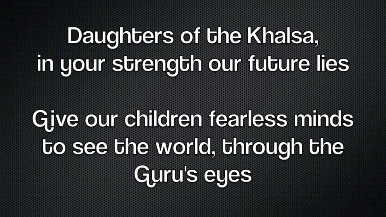 Song of the Khalsa - Best Version - with Lyrics - Sikh American Anthem