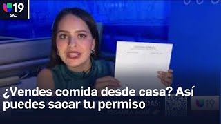 Cómo tramitar permiso para vender comida desde casa en California