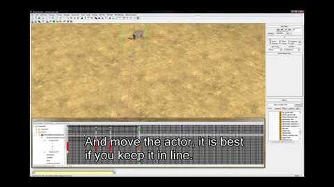 Actor movement COH NIS Part 1