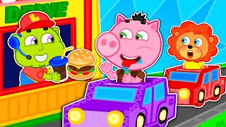 Liam Family USA | Fast Food Cars | Family Kids Cartoons by Liam Family USA 45,745 views 3 weeks ago 13 minutes, 20 seconds
