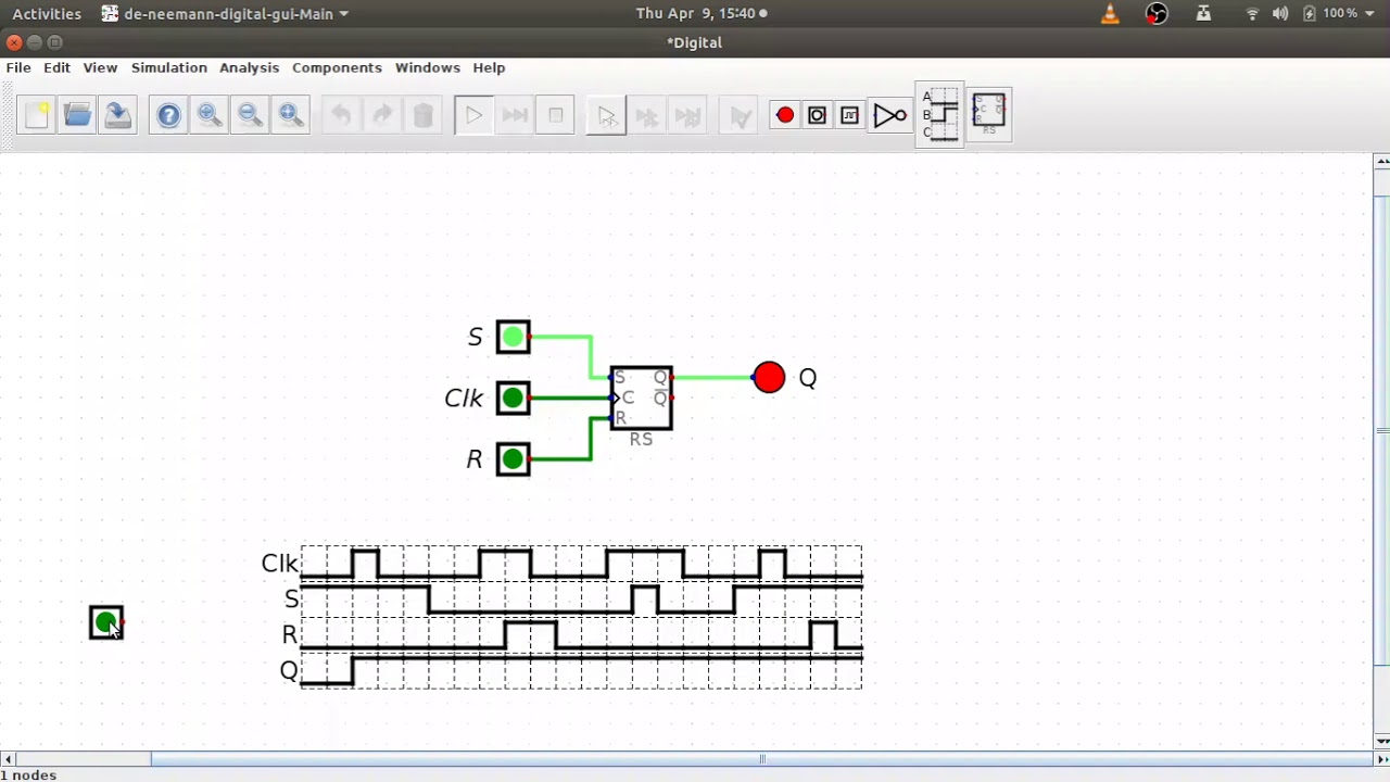 Flip Flops 5-9 Set Reset with a Clock - YouTube