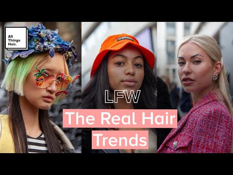 The Real Hair Trends at London Fashion Week | AW20
